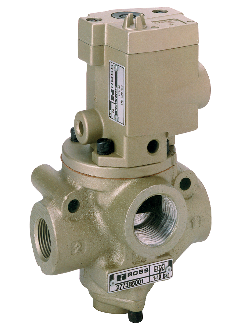 Ross Controls W6077B2401W W60 Series Valve Standard Temp ISO 5599/I ISO Size 1 5/3 Double Closed Center Solenoid Controlled 24 VDC Non-Locking Manual Override Spool and Sleeve Ross Controls W6077B2401W W60 Series Valve Standard Temp ISO 5599/I ISO Size 1 5/3 Double Closed Center Solenoid Controlled 24 VDC Non-Locking Manual Override Spool and Sleeve